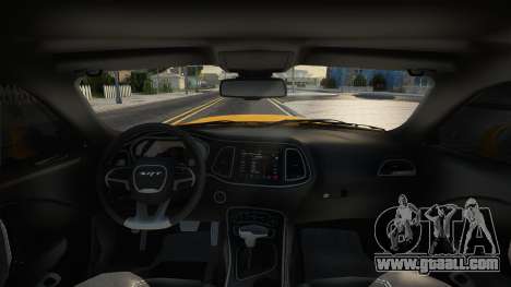 Dodge Challenger SRT DEMON Yel for GTA San Andreas