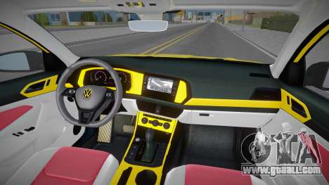 Volkswagen Jetta Yellow for GTA San Andreas