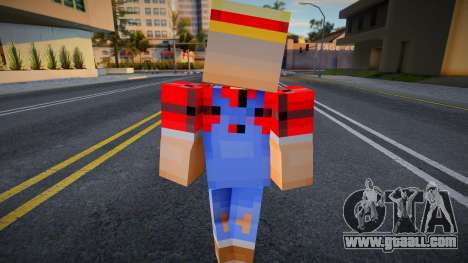 Cwmyfr Minecraft Ped for GTA San Andreas