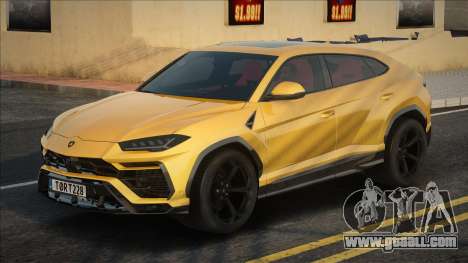Lamborghini Urus CCD Yellow for GTA San Andreas