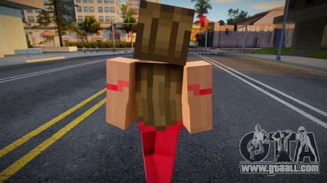 Hfyri Minecraft Ped for GTA San Andreas