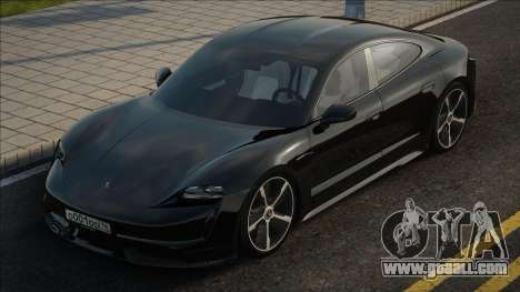 Porsche Taycan Black for GTA San Andreas