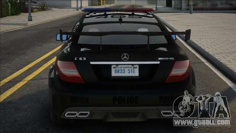 Mercedes-Benz C63 Police for GTA San Andreas