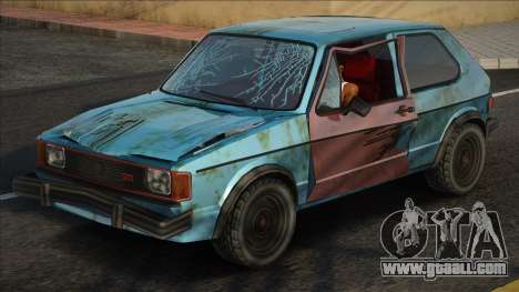 Volkswagen Rabbit GTI 84 Rusty for GTA San Andreas