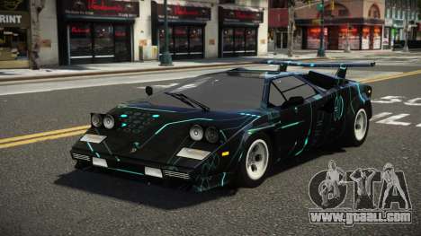 Lamborghini Countach QV LP500 S4 for GTA 4