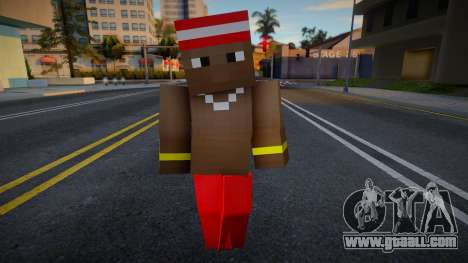 Bmydj Minecraft Ped for GTA San Andreas