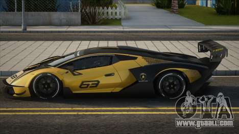 Lamborghini Essenza Yellow for GTA San Andreas