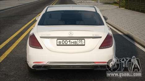Mercedes-Benz x222 White for GTA San Andreas