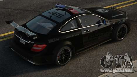 Mercedes-Benz C63 Police for GTA San Andreas
