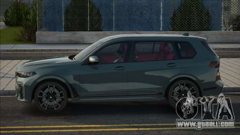 BMW X7 Silver for GTA San Andreas