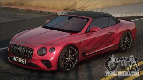 Bentley Continental GT Red CCD for GTA San Andreas