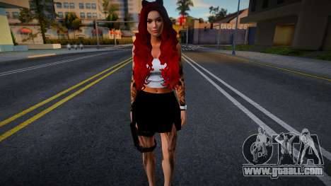 Skin Random 28 Red for GTA San Andreas