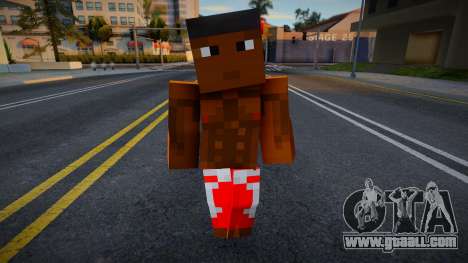 Bmybe Minecraft Ped for GTA San Andreas