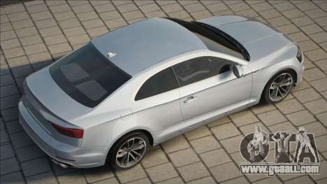 Audi S5 Silver for GTA San Andreas