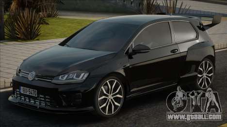 Volkswagen Golf R with tuning for GTA San Andreas