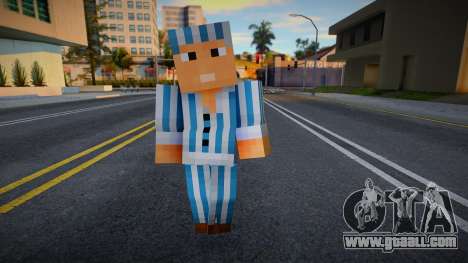 Wmopj Minecraft Ped for GTA San Andreas