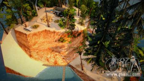 Mini-tropical Island Mod for GTA San Andreas