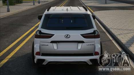 Lexus LX570 Khan White for GTA San Andreas