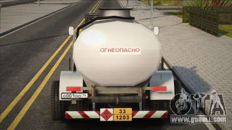 GAZ-52 Fuel tanker CCD for GTA San Andreas