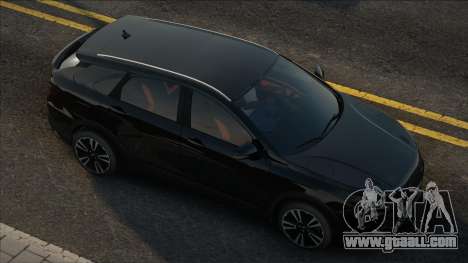 Lada Vesta Black for GTA San Andreas