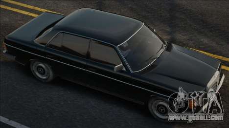 Mercedes-Benz W123 Black for GTA San Andreas