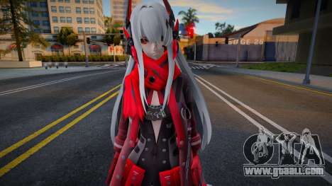 Lucia - Crimson Abyss from Punishing: Gray Raven for GTA San Andreas