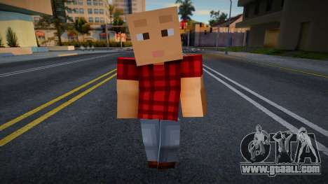 Omost Minecraft Ped for GTA San Andreas
