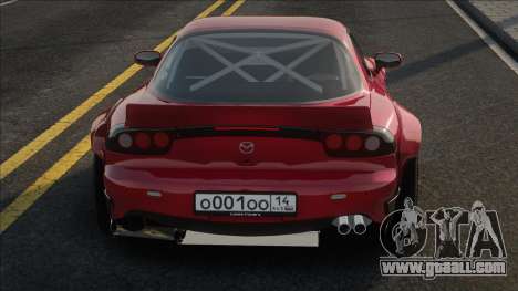 Mazda RX-7 Red for GTA San Andreas