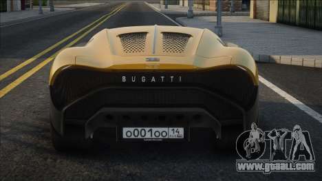 Bugatti La Voiture Noire Yellow for GTA San Andreas