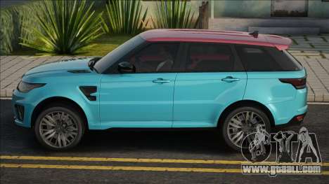 Land Rover Range Rover SVR Blue Red for GTA San Andreas