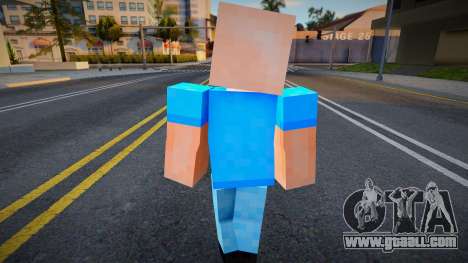 Omoboat Minecraft Ped for GTA San Andreas