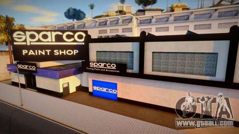 Sparco Tuning Shop for GTA San Andreas