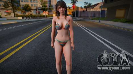 Nanami Bikini skin for GTA San Andreas