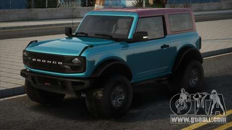 Ford Bronco 2021 CCD for GTA San Andreas