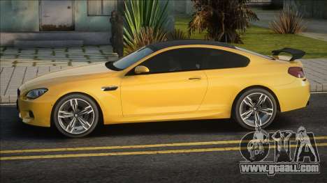 BMW M6 F13 Coupe Yellow for GTA San Andreas