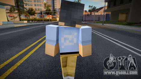 Omyst Minecraft Ped for GTA San Andreas