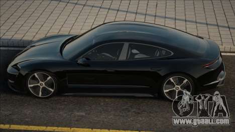 Porsche Taycan Black for GTA San Andreas