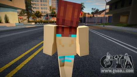 Hfybe Minecraft Ped for GTA San Andreas