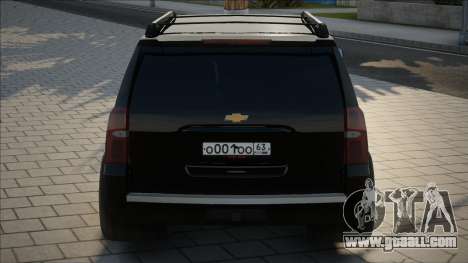 Chevrolet Suburban Black for GTA San Andreas