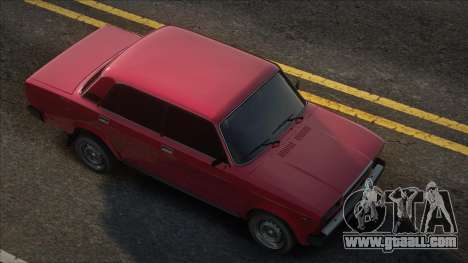 VAZ 2107 Red for GTA San Andreas