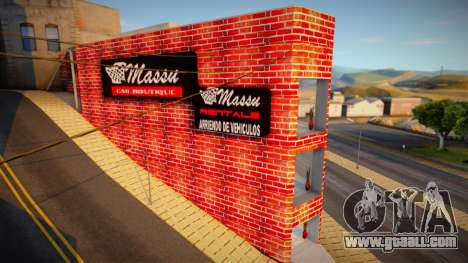 Massu Car Boutique for GTA San Andreas