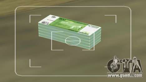 Banknotes of 200 rubles for GTA Vice City