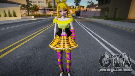 Glicth girl FNAF for GTA San Andreas