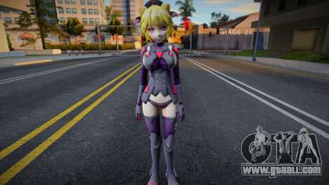 Jagaa Goddess (Neptunia: GameMaker R: Evolution) for GTA San Andreas