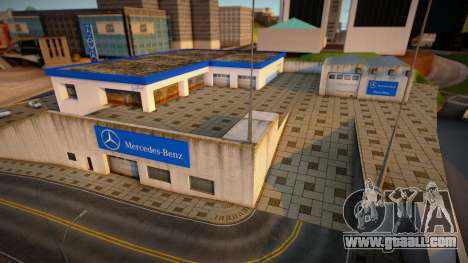 Mercedes-Benz Dealership v1 for GTA San Andreas