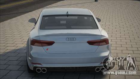 Audi S5 Silver for GTA San Andreas