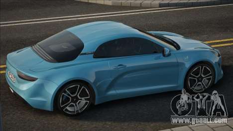 Alpine A110 Blue for GTA San Andreas
