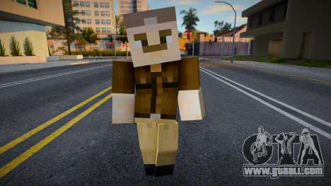 Csher Minecraft Ped for GTA San Andreas