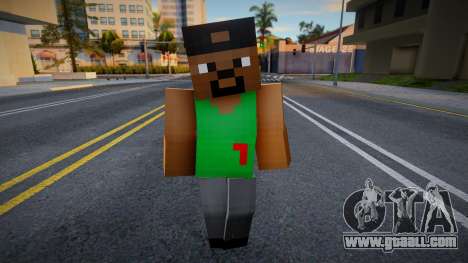 Fam3 Minecraft Ped for GTA San Andreas