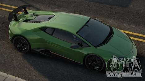 Lamborghini Huracan LP 640-4 Performante Green for GTA San Andreas